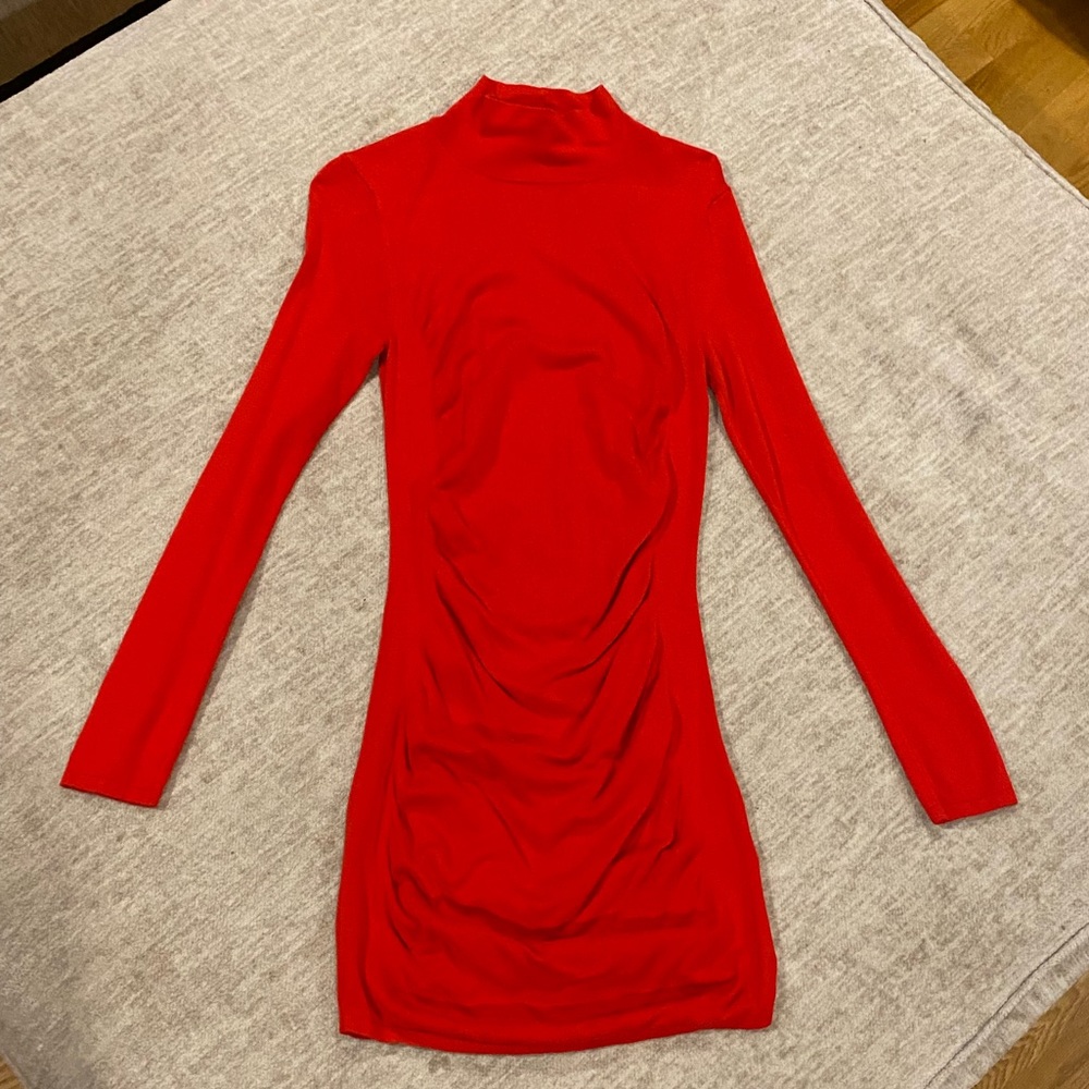 Red dress